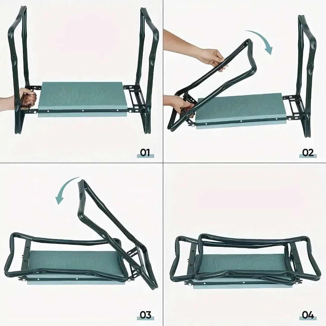 Ergonomic Garden Kneeler and Seat (Green)