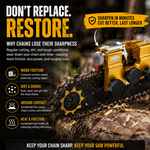 Chainsaw Chain Sharpener