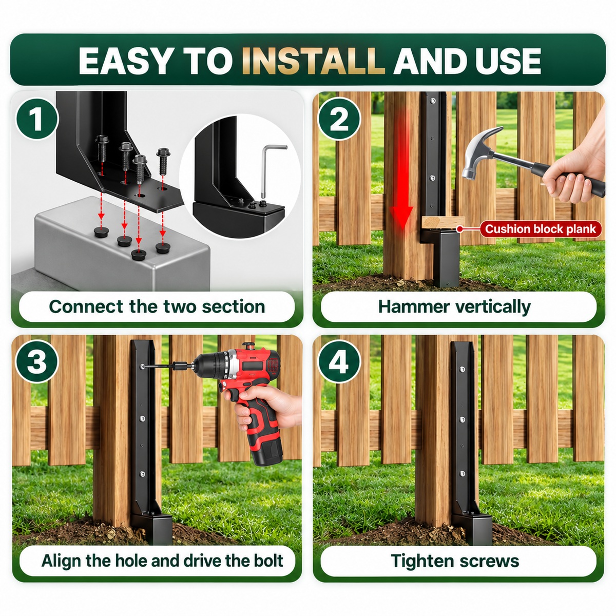 Fixed in three simple steps