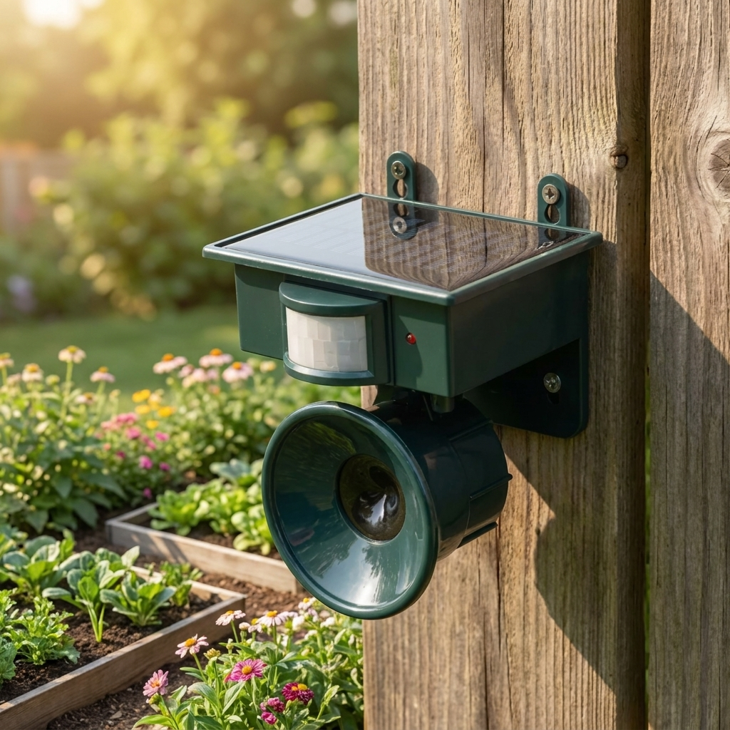 Motion Sensor Bird Repeller & Scarer