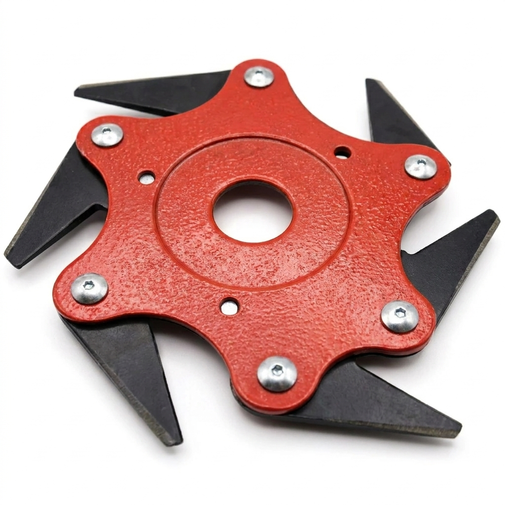 Universal Trimmer Head with 6 Manganese Steel Blades