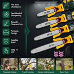 Chainsaw Chain Sharpener Kit