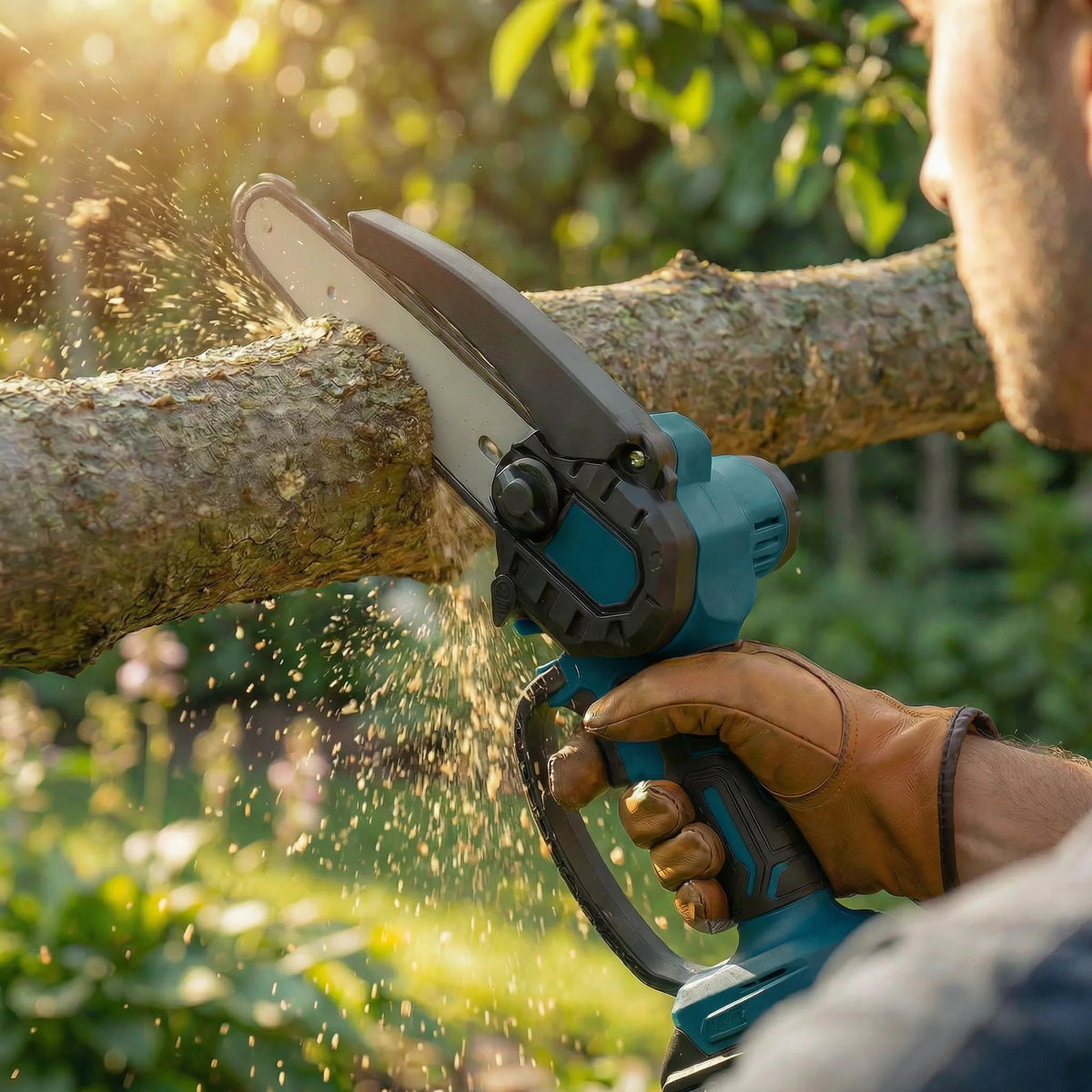 30V Portable Cordless Mini Chainsaw