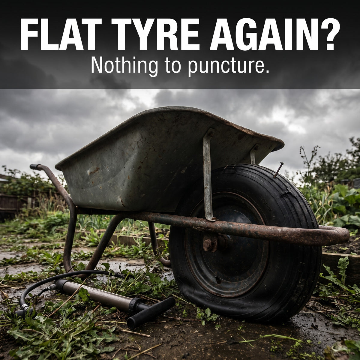 Flat tyre again? Nothing to puncture