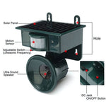 Motion Sensor Bird Repeller & Scarer