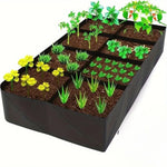 Extra-Large 8-Grid Raised Garden Bed Kit