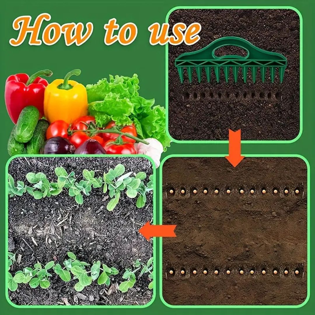 Hand Dibbler Garden Tool