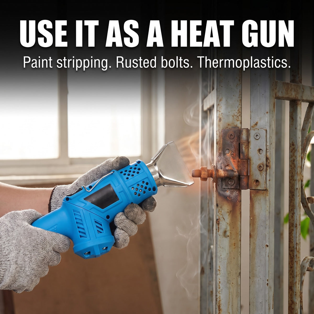 Use it as a heat gun