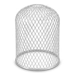 Aluminium gutter guard strainer on white background