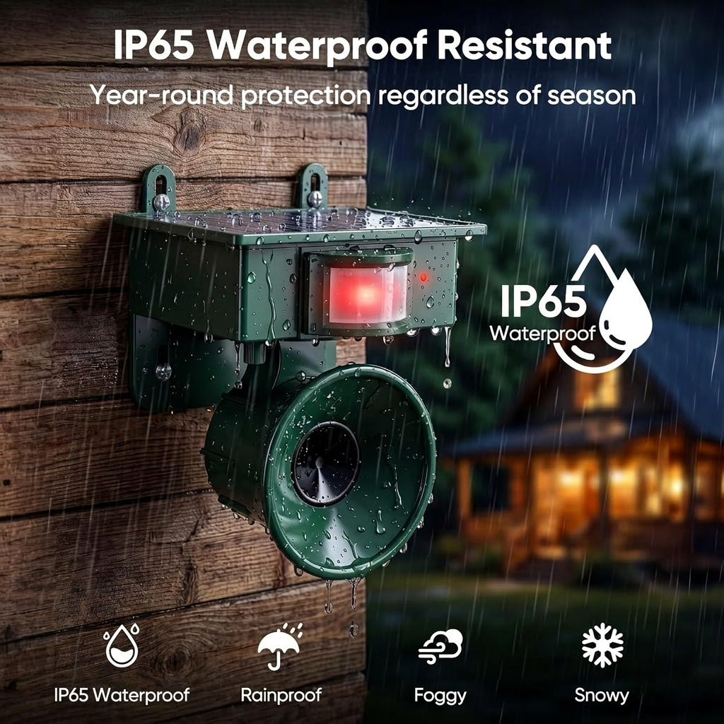 Motion Sensor Bird Repeller & Scarer