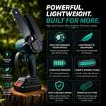 30V Portable Cordless Mini Chainsaw