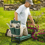 Ergonomic Garden Kneeler and Seat (Green)