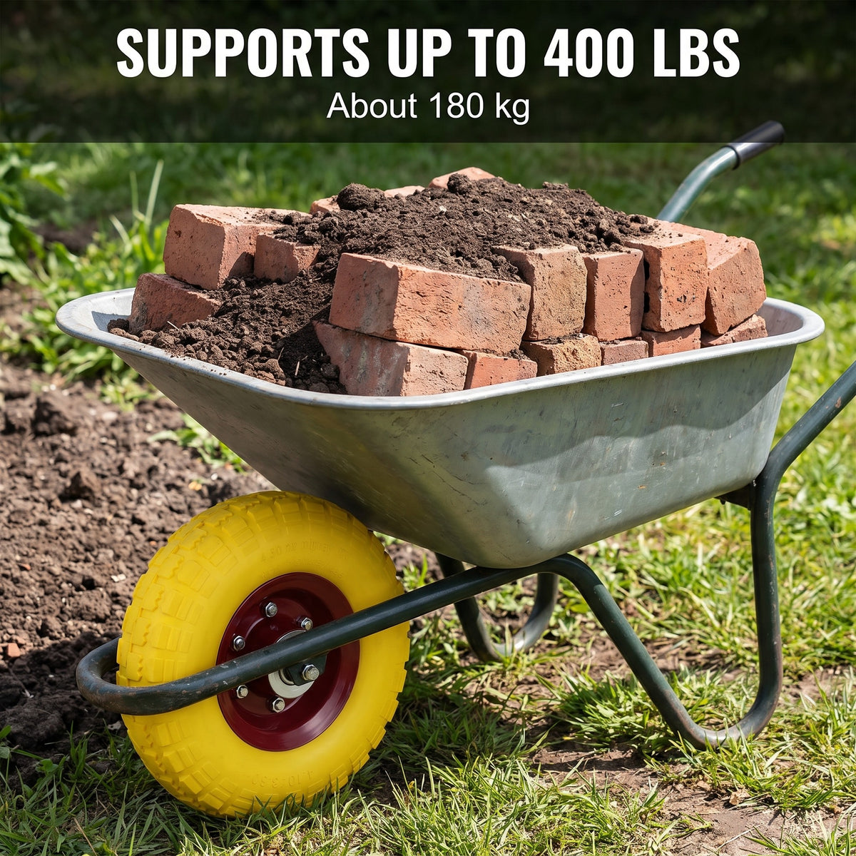 Supports up to 400 lbs