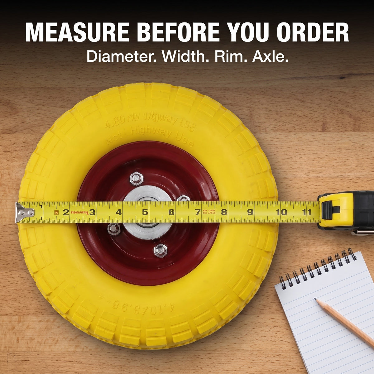 Measure before you order